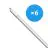 Multipack 6x Bright Choice LED Waterproof Batten 17W 1870lm - 840 Cool White | 120cm